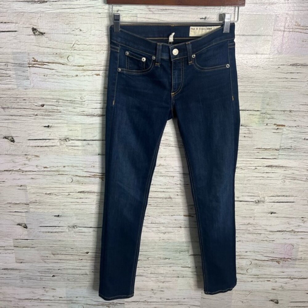 Rag & Bone Skinny Jean Leggings size 25 blue